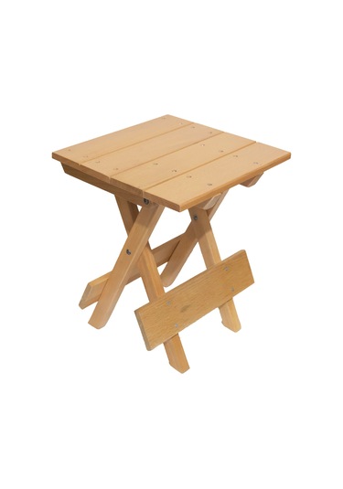 Açılır Kapanır Ahşap Tabure 35 Cm Şık Ve Dayanıklı Natural