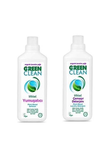 U Green Clean U Clean 2li Çamaşır Yıkama Seti 1000 Ml