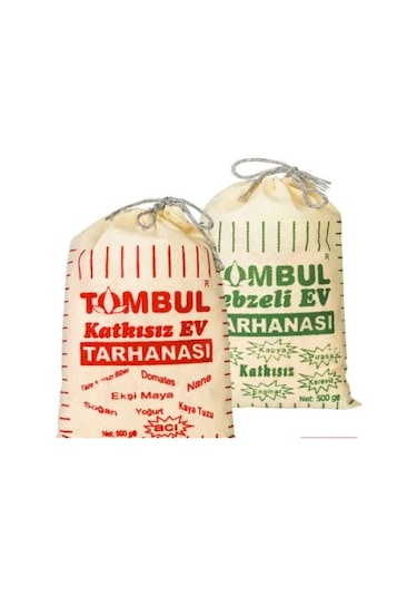 Tombul Sebzeli Ev Tarhanası 500 G + Acılı 500 G