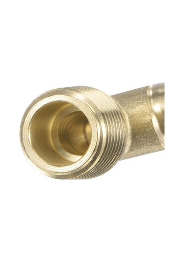 90 Derece Dirsek, Tüp Dirsek Dönüştürücü, 2pcs Pirinç Hortum Barb Bağlama Dirsek 1/8 - 1 İnç X 6 25mm Npt