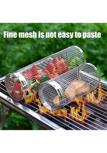 Izgara Sepeti, Izgara Sebzeleri İçin Izgara Ağı Büyük+küçük