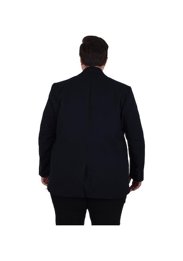 Starbattal Erkek Büyük Beden Kaşmir Kaban 103008 Lacıvert Lacivert