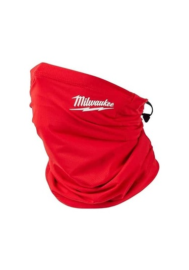 Milwaukee Toz Geçirmez Yüz Koruyucu Boyunluk - Kırmızı 4932493094 Kırmızı