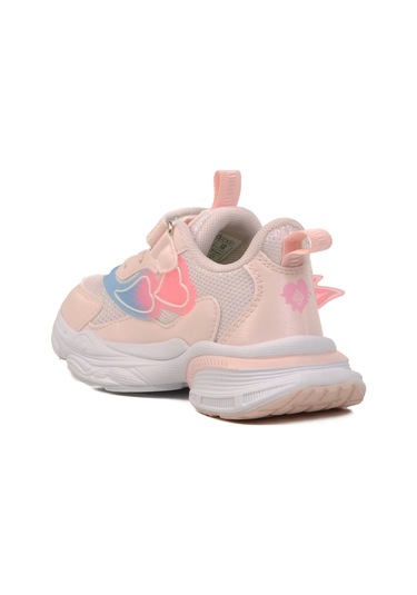 Pudra Cırtlı Hafif Hava Alabilen Kız Çocuk Spor Ayakkabı 1976 P Pudra