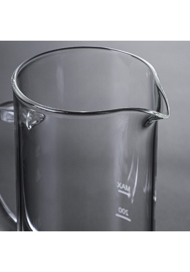 Homyl Fransız Basın Kahve Makinesi Dayanıklı Cam Ev Beyaz Beyaz