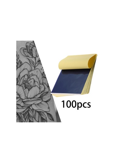 Suntek 100 Adet Dövme Transfer Kağıdı Cilt Dövme Transfer