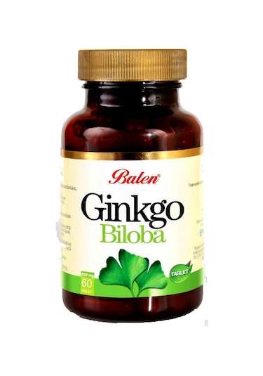 Balen Ginkgo Biloba Takviye Gıda 60 Tablet 600 MG
