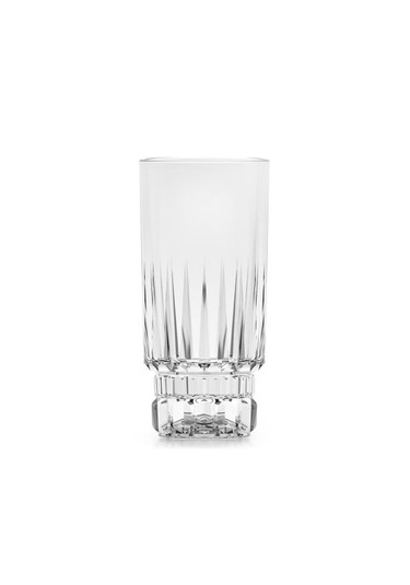 6 Lı Kristal Cam Meşrubat Bardağı Bardak Kupa 270ml