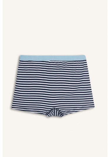 Defacto Erkek Çocuk Çizgili 3lü Boxer E1572a825aube107 Mavi