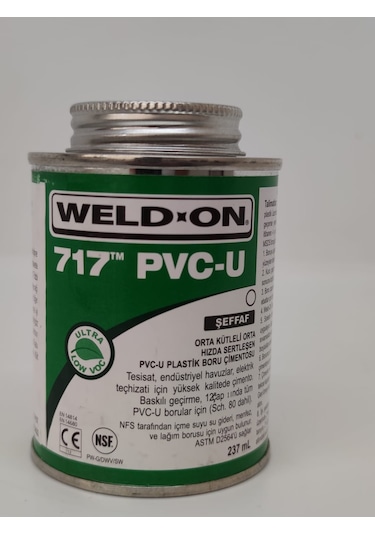 Pvc Yapıştırıcısı Weld-on 250 Gr