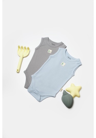 BabyCosy 2 Li Askılı Body Csyb9014 001