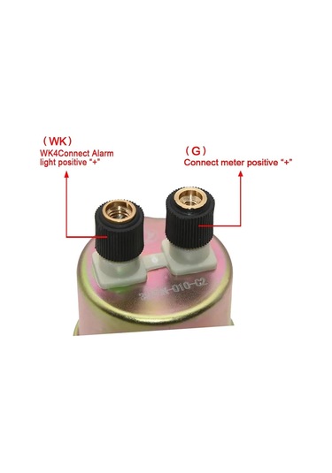 Dizel Jeneratörler Ve Yağ Basınç Göstergeleri İçin Evrensel 1/8pt Yağ Basınç Sensörü 05bar 010bar 05bar