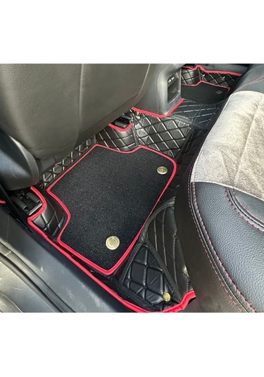 Seat Ateca Aracına Özel 8d Çift Katmanlı Havuzlu Paspas Takımı