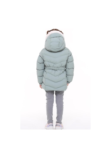 Benitto Kids Kız Bebek Çocuk Mont 51285-yeşil Yeşil