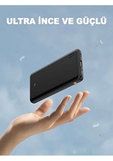 Çelikwork FP10 PD 20 W 10.000 mAh Type-C - Mikro USB Hızlı Şarj Powerbank