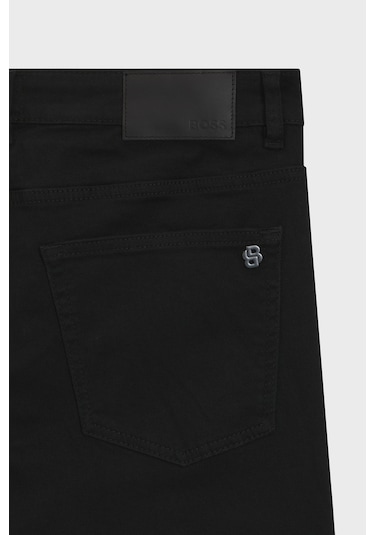 Boss Erkek Kot Pantolon 50521261 003 Siyah Siyah Boss Erkek Kot Pantolon 50521261 003 Siyah Siyah