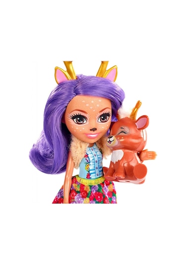 Enchantimals Ana Karekter Bebekler Geyik Danessa Bebek ve Sprint FXM75