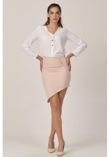 Shahiqa Kadın Asimetrik Kesim Etek