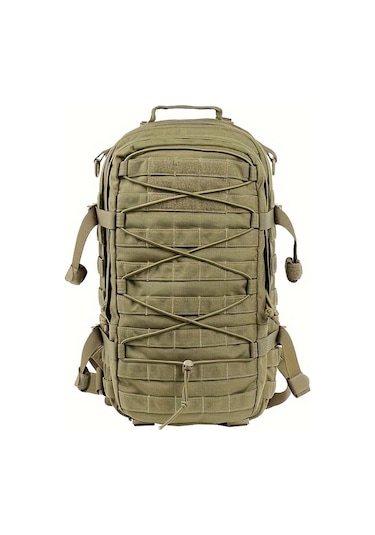 Dashanshop 35l Büyük Kapasiteli Khaki Kamuflaj Sırt Çantası Erkekler İçin Kampçılık Outdoor Altın