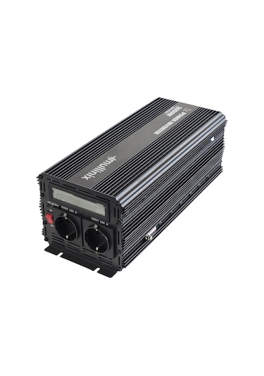Mullinix 12v 2000w 25a Şarjlı Tam Sinüs İnverter