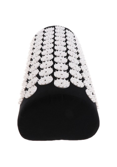 Homyl Dikenli Acupressure Yastık Mat Seti Akupunktur Siyah