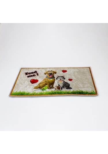 Alas Keçe Kedi Ve Köpek Evi Yatağı Gri Paspas Hediyeli