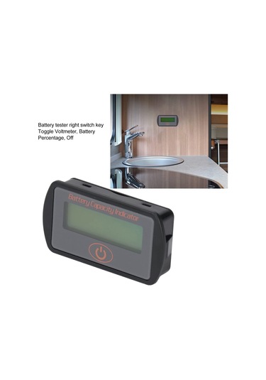 Walfront Pil Monitörü 8 63v Voltaj Test Cihazı Batarya Yüzdesi