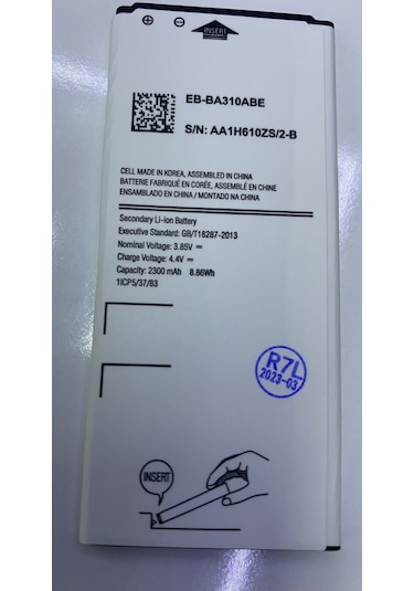 Sams A3 2016 A310 Batarya