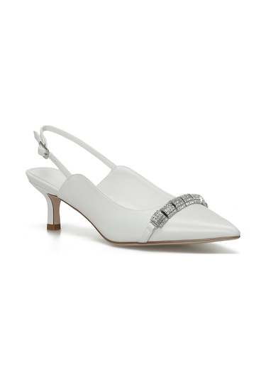 Nine West Loveme 4fx Beyaz Kadın Topuklu Sandalet 000000000101510786 Beyaz