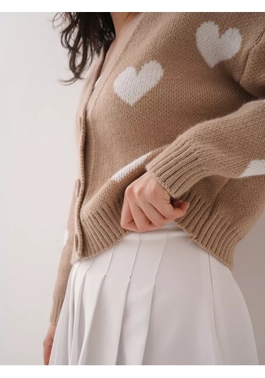 La La Fa Kısa Kapüşonlu Kazak 198946851