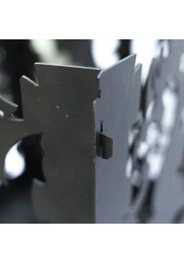 Dragon Açık Hava Bahçe Şöminesi Siyah