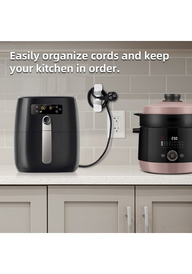 Reedark 4 Adet Kordon Düzenleyici, Renkli Mutfak Aksesuarı, Pratik Set Diğer