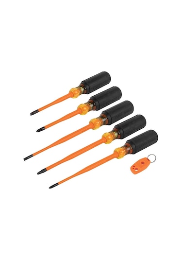 Klein Tools 33736ıns Yalıtımlı Tornavida Seti, Phillips, Dolap Ve
