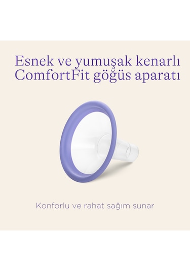 Lansinoh 2'si 1 Arada Çiftli Elektrikli Göğüs Pompası