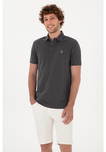 U.s. Polo Assn. Erkek Antrasit Tişört Basic 50306015-vr006 Antrasit U.s. Polo Assn. Erkek Antrasit Tişört Basic 50306015-vr006 Antrasit