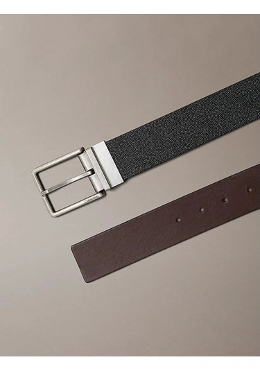 Calvin Klein 40mm Çift Taraflı Ayarlanabilir Tokalı Erkek Kemer Lv04d7048g-v8n Siyah