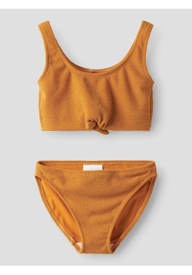 Name It Nkfzedu Kız Çocuk Bikini 13239562 Kahverengi