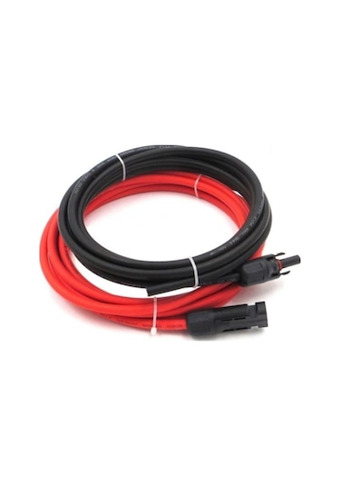 Mc4 Soketli 20m 20m Toplam 40 Metre 6mm Solar Panel Kablosu