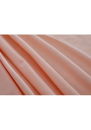 Doqu Home Colourful Fitted Çarşaf Tek King Size - Somon