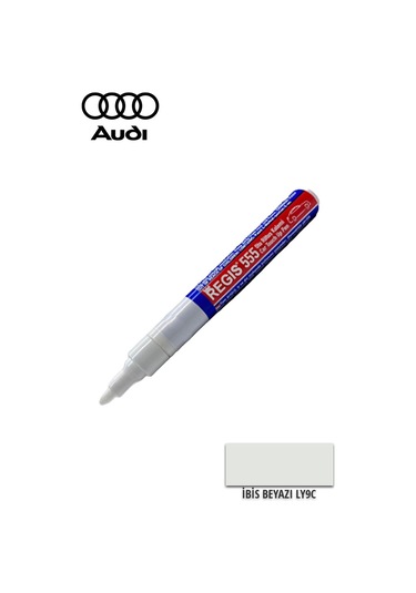 Oto Tam Örtücü Rötüş Kalemleri Audi Ly9c İbis Beyazı Çizik Giderici Oto R.kalemi-11946