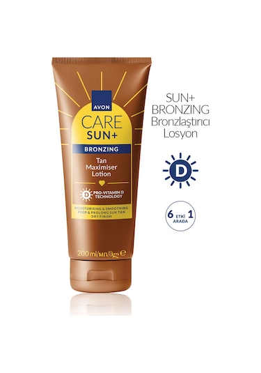 Care Sun+ Bronzıng Bronzlaştırıcı Losyon 200 Ml.