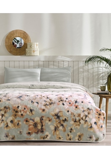 Özdilek Prime Çift Kişilik Battaniye 200x240 -flor Sarı Yeni Sarı