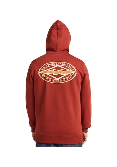Bıllabong Billabong Foundation Zh Erkek Kırmızı Sweatshirt Brk Kiremit