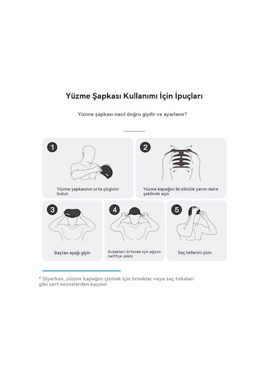 Aurora Çocuk Silikon Düz Kapak Su Geçirmez Düz Renk Büyük Meşap Kasımavi Mavi