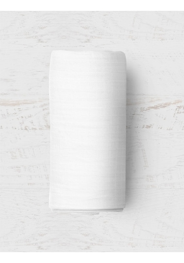 Beyaz 90x190 Tek Kişilik Lastikli Çarşaf Takımı