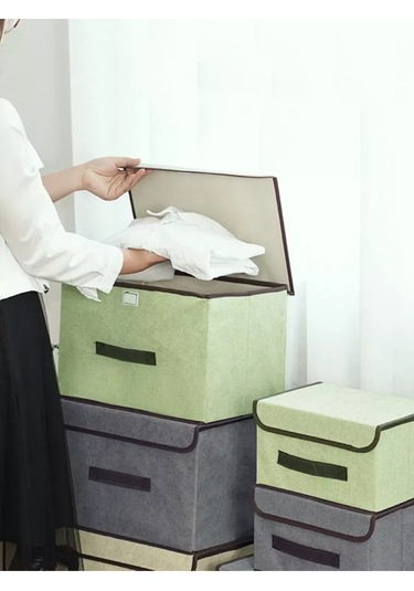 Gresna Eşya, Kıyafet Ve Oyuncak Depolama Kutusu 229064545 Gri