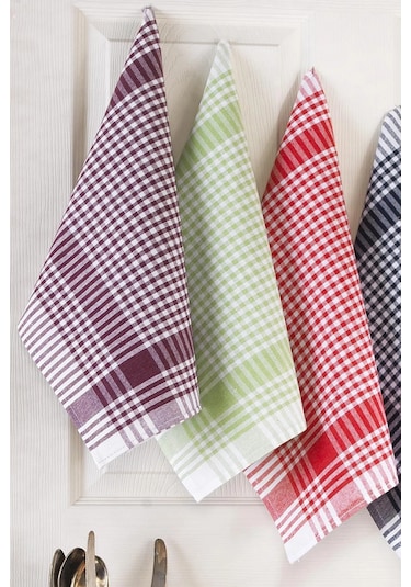 8 Adet Pötikareli Mutfak Kurulama Bezi 50x70 Cm