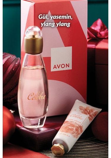 Avon Celebre Kadın Parfüm EDP 50 ML + Celebre El Kremi 30 ML