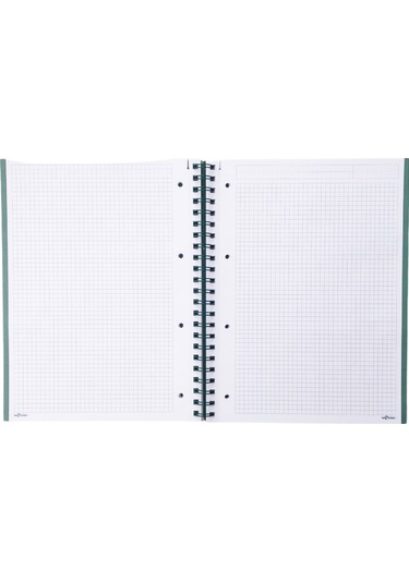 Le Color Armut Desen 2+1 Kareli & Çizgili 235x300 Spiralli Defter