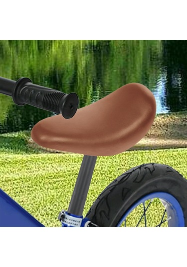 Suntek Çocuk Bisikleti Sele Koltuk Köpüğü Yastıklı Çocuk Kahverengi